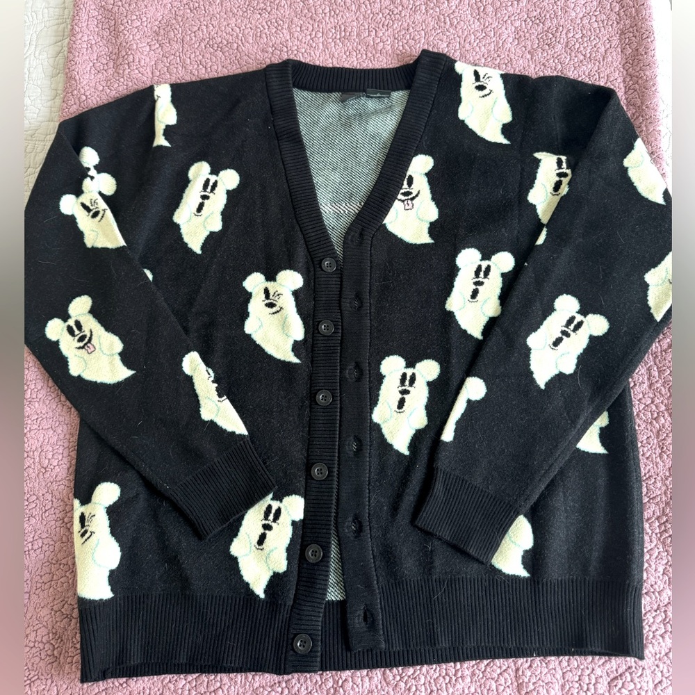 Disney Cakeworthy Halloween Mickey ghost sweater